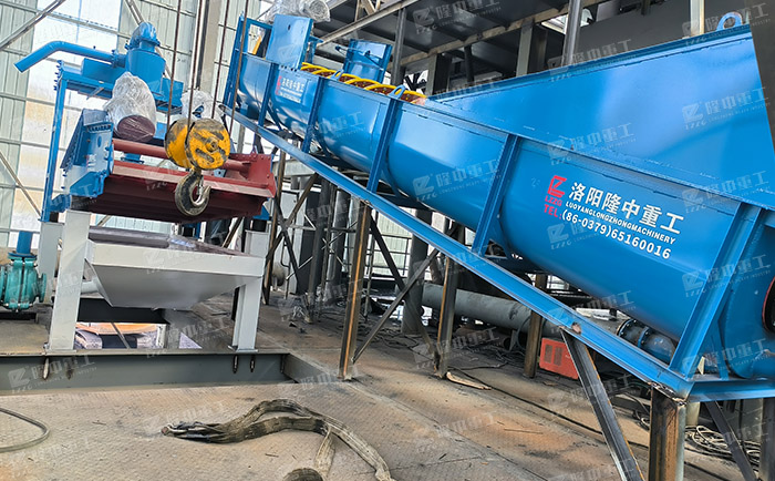 細(xì)沙回收機現(xiàn)場